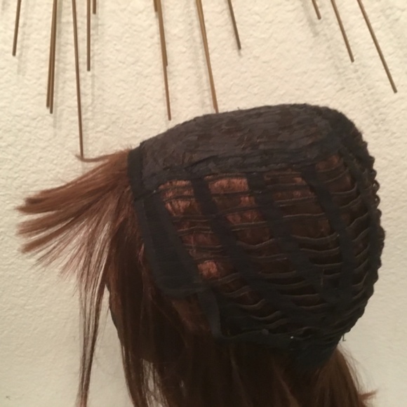 14 inch auburn wig with bangs - Picture 6 of 8